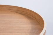 Beistelltisch Oak Tray aus furnierter Eiche von Zuiver  