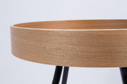 Beistelltisch Oak Tray aus furnierter Eiche von Zuiver  