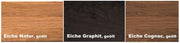 Holzmuster Eiche massiv für Schubladenkommode AIDA Kommode passend zur Serie Oak-Line
