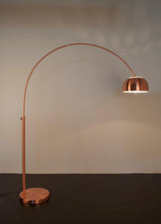 Lampe Stehlampe Bogenlampe Kupfer Metal Bow Copper von Zuiver