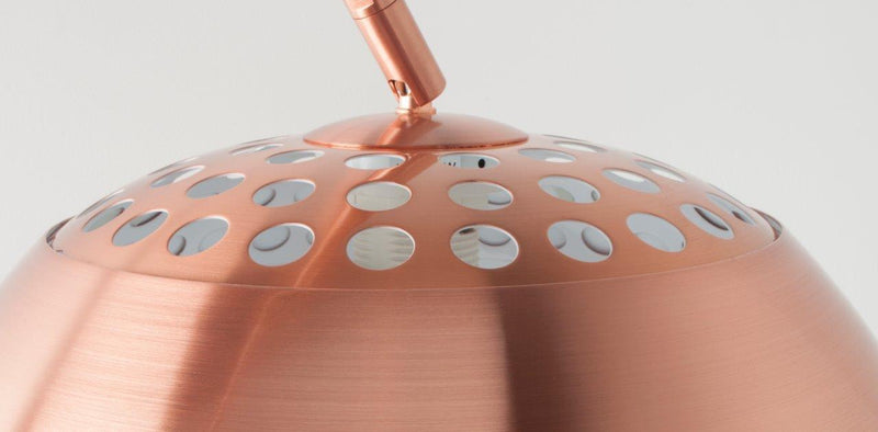 Lampe Stehlampe Bogenlampe Kupfer Metal Bow Copper von Zuiver