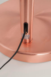Lampe Stehlampe Bogenlampe Kupfer Metal Bow Copper von Zuiver