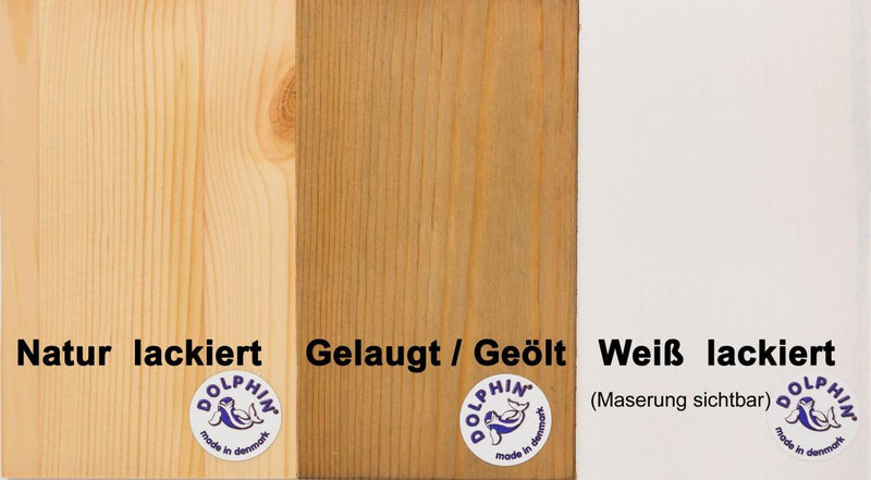 Holzmuster Kiefer 3 Farben Rückenleiste für Einzelbett oder Etagenbett MOBY