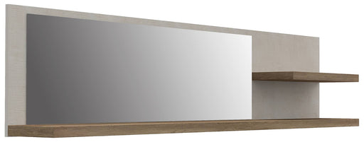 Wandboard mit Spiegel passend zur Serie DURO Pinie weiß antik