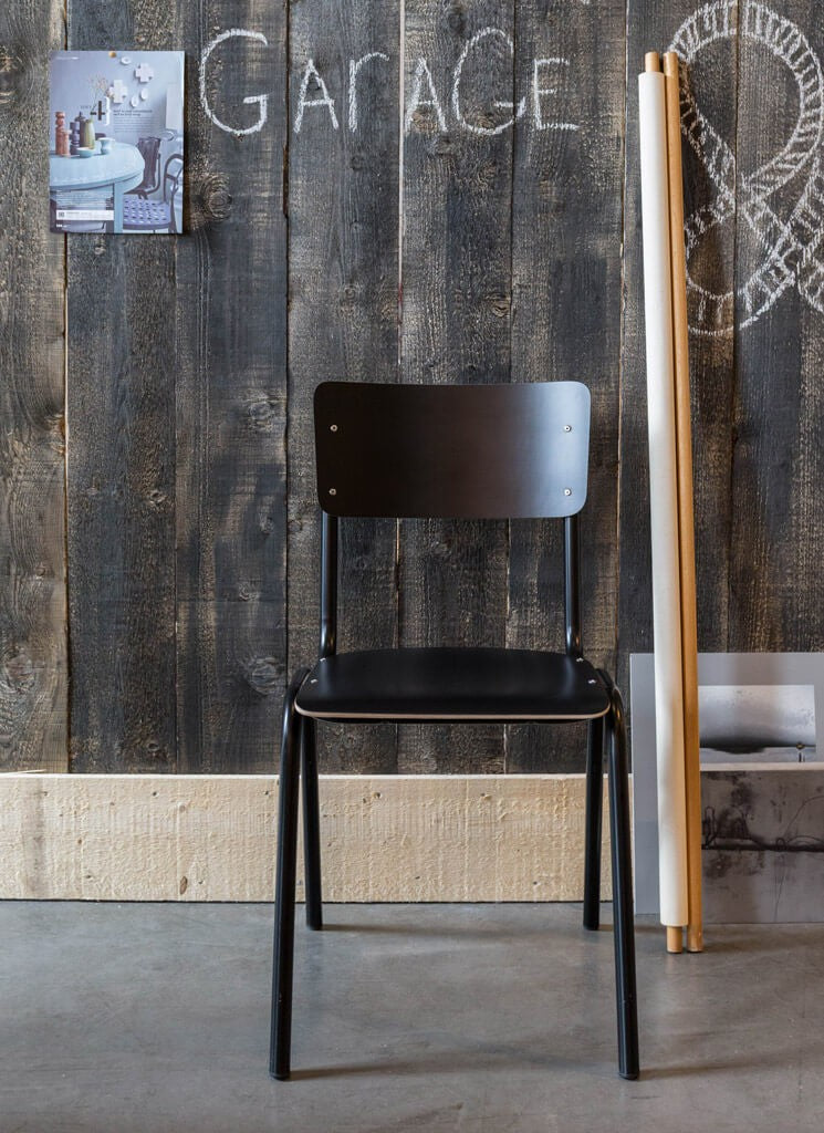 Stuhl Stapelstuhl Back to School von Zuiver