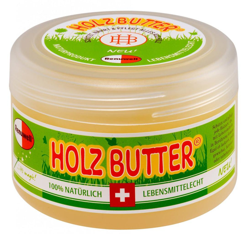 Renuwell Holz-Butter Möbelpflege aus 100% natürlich und lebensmittelecht
