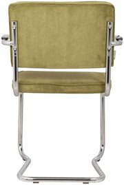 ZUIVER Retro Esszimmerstuhl RIDGE KINK in vielen Farben mit Armlehne