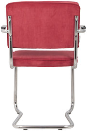 ZUIVER Retro Esszimmerstuhl RIDGE KINK in vielen Farben mit Armlehne