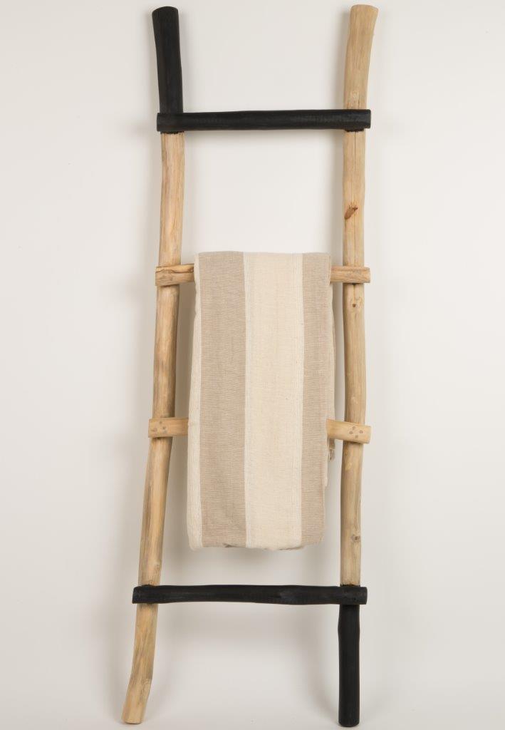 Multitalent Ladder Rack HARRY Leiter aus Teak