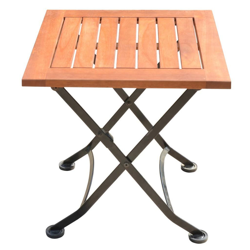 Gartentisch Beistelltisch Wien 45 x 45 cm - FSC Eukalyptus