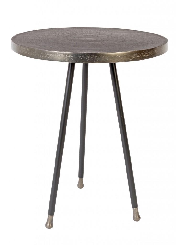 Beistelltisch ALIM 3er-Set Messing Eisen Kupfer Antik von DutchBone
