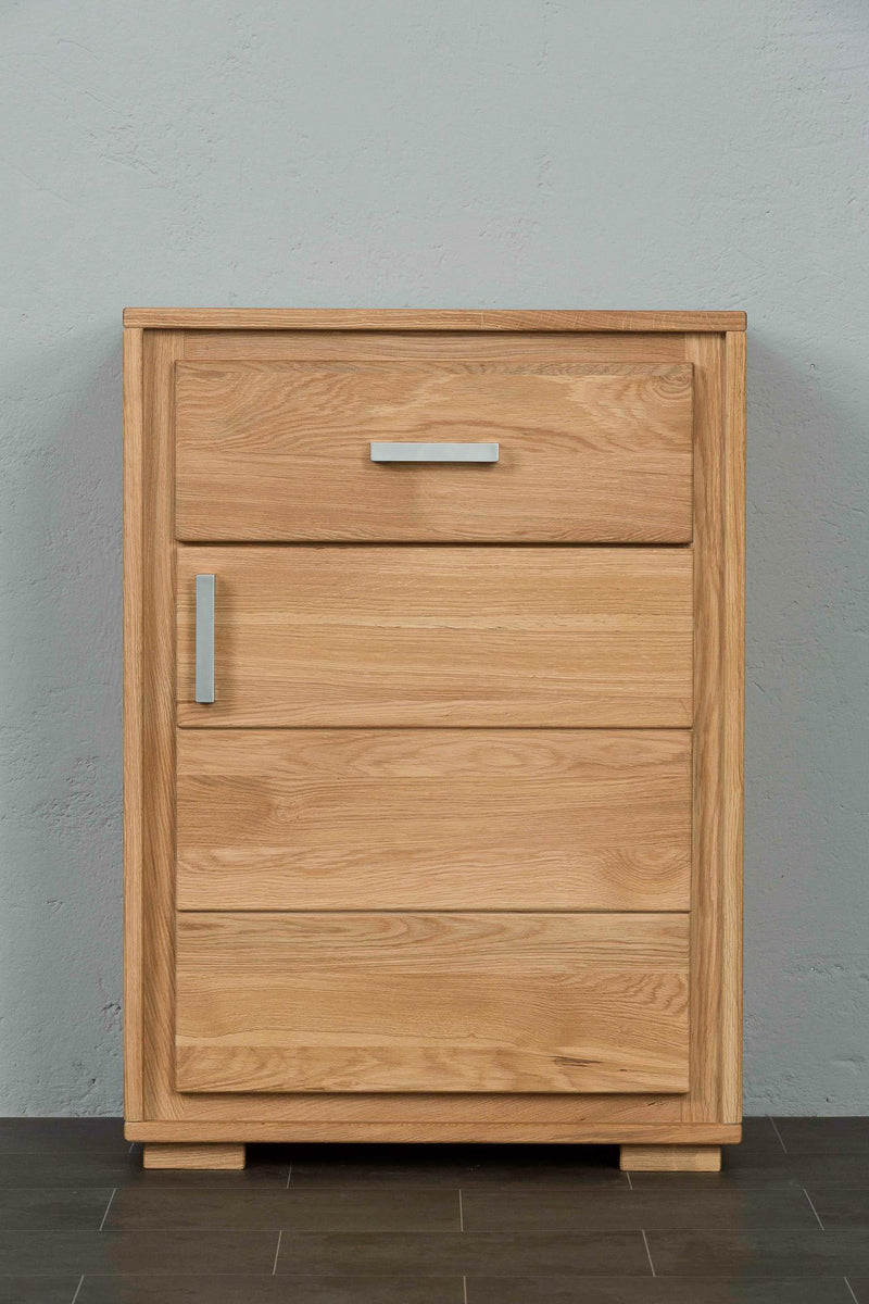 Sideboard Anrichte Basel 1-türig Wildeiche Massivholz geölt