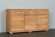 Sideboard Anrichte Basel 3-türig Wildeiche Massivholz geölt