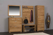 Spiegel 91 x 80 cm Basel - Wildeiche Ambiente