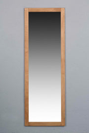 Spiegel 61 x 180 cm Basel - Wildeiche Massivholz geölt/gewachst