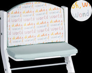 Sitzkissen Sitzpolster Sitzverkleinerer für tiSsi® Hochstuhl in Mint Wonderful World