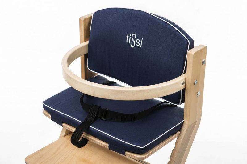 Sitzkissen Sitzpolster Sitzverkleinerer für tiSsi® Hochstuhl in Marineblau