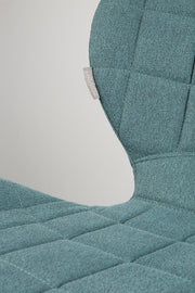 Zuiver Esszimmerstuhl OMG in Blau Detail Bezug