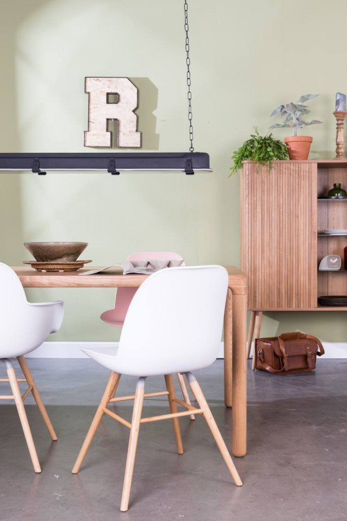Esszimmerstuhl ALBERT KUIP in Weiß - Designerstuhl von ZUIVER