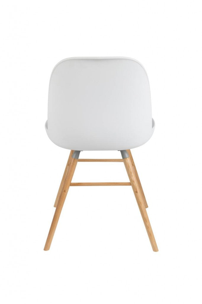 Esszimmerstuhl ALBERT KUIP in Weiß - Designerstuhl von ZUIVER