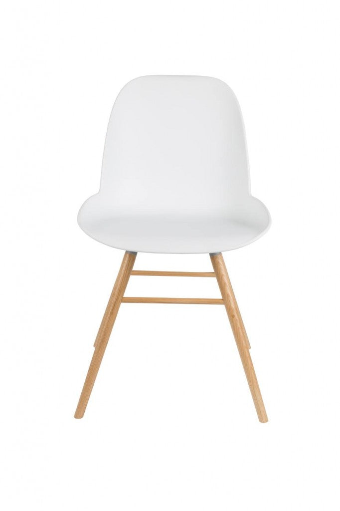Esszimmerstuhl ALBERT KUIP in Weiß - Designerstuhl von ZUIVER