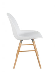 Esszimmerstuhl ALBERT KUIP in Weiß - Designerstuhl von ZUIVER