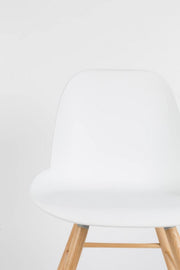 Esszimmerstuhl ALBERT KUIP in Weiß - Designerstuhl von ZUIVER