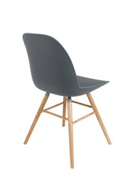 Esszimmerstuhl ALBERT KUIP in Dunkelgrau - Designerstuhl von ZUIVER