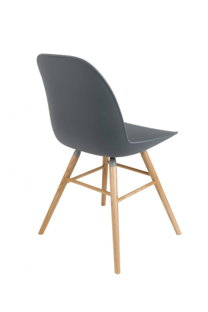 Esszimmerstuhl ALBERT KUIP in Dunkelgrau - Designerstuhl von ZUIVER