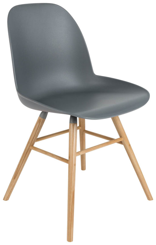 Esszimmerstuhl ALBERT KUIP in Dunkelgrau - Designerstuhl von ZUIVER