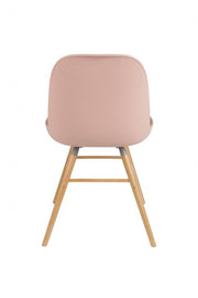 Esszimmerstuhl ALBERT KUIP in Rosa - Designerstuhl von ZUIVER