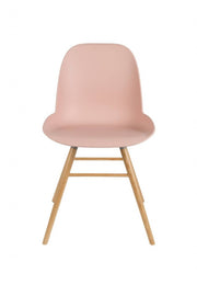 Esszimmerstuhl ALBERT KUIP in Rosa - Designerstuhl von ZUIVER