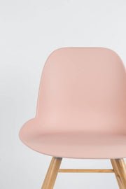 Esszimmerstuhl ALBERT KUIP in Rosa - Designerstuhl von ZUIVER