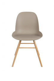 Esszimmerstuhl ALBERT KUIP in Taupe - Designerstuhl von ZUIVER