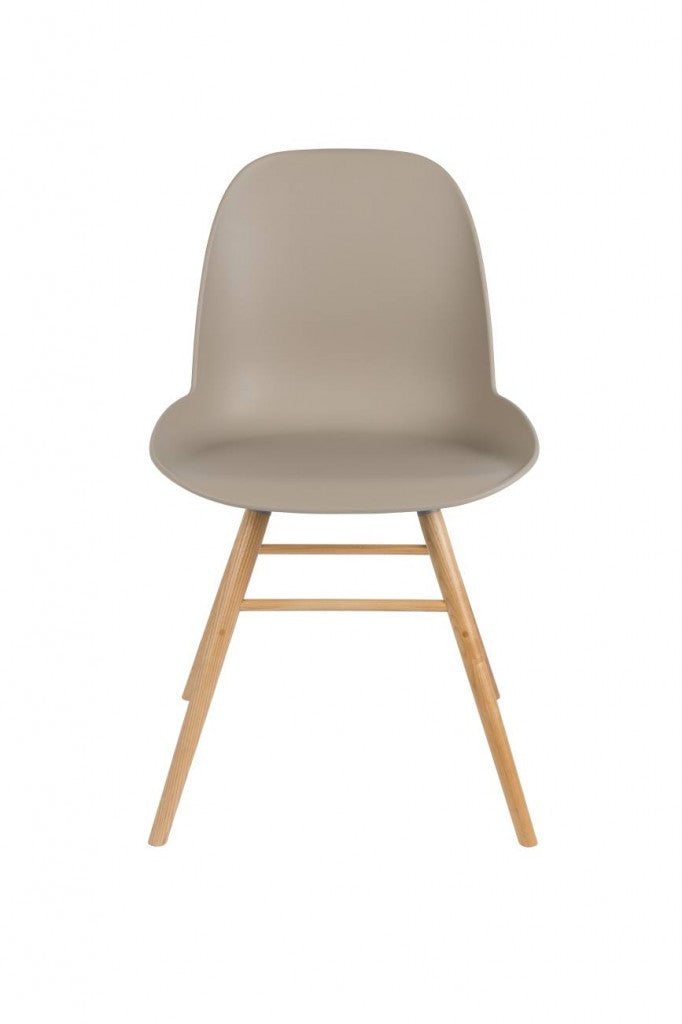Esszimmerstuhl ALBERT KUIP in Taupe - Designerstuhl von ZUIVER