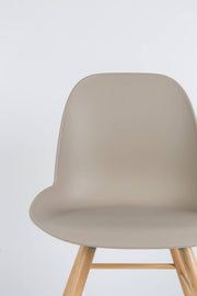 Esszimmerstuhl ALBERT KUIP in Taupe - Designerstuhl von ZUIVER