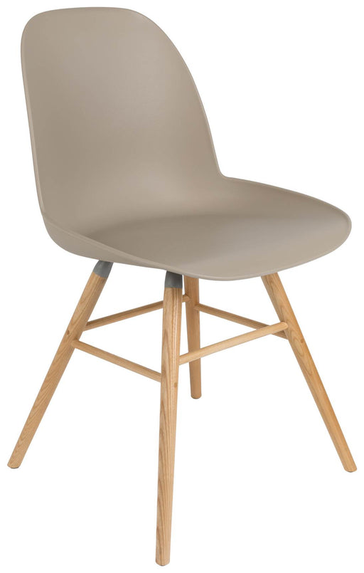 Esszimmerstuhl ALBERT KUIP in Taupe - Designerstuhl von ZUIVER