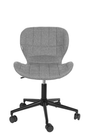 ZUIVER Bürostuhl OMG OFFICE Stoff Hellgrau