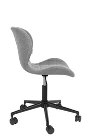 ZUIVER Bürostuhl OMG OFFICE Stoff Hellgrau