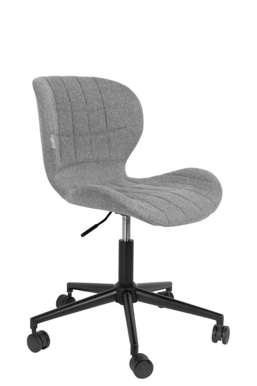 ZUIVER Bürostuhl OMG OFFICE Stoff Hellgrau
