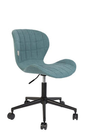 ZUIVER Bürostuhl OMG OFFICE Stoff Blau