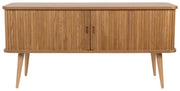 Sideboard BARBIER von ZUIVER mit Rollo Schiebetüren