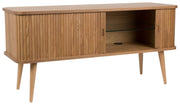 Sideboard BARBIER von ZUIVER mit Rollo Schiebetüren