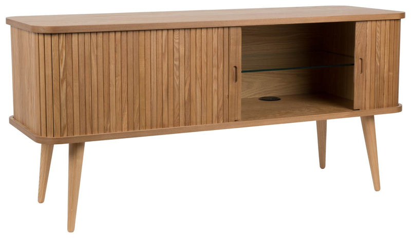 Sideboard BARBIER von ZUIVER mit Rollo Schiebetüren