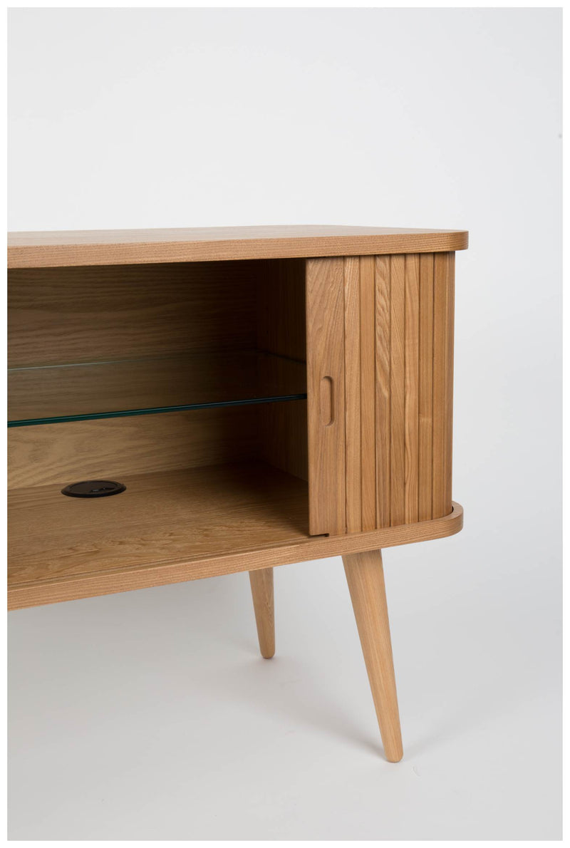 Sideboard BARBIER von ZUIVER mit Rollo Schiebetüren