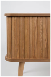 Sideboard BARBIER von ZUIVER mit Rollo Schiebetüren