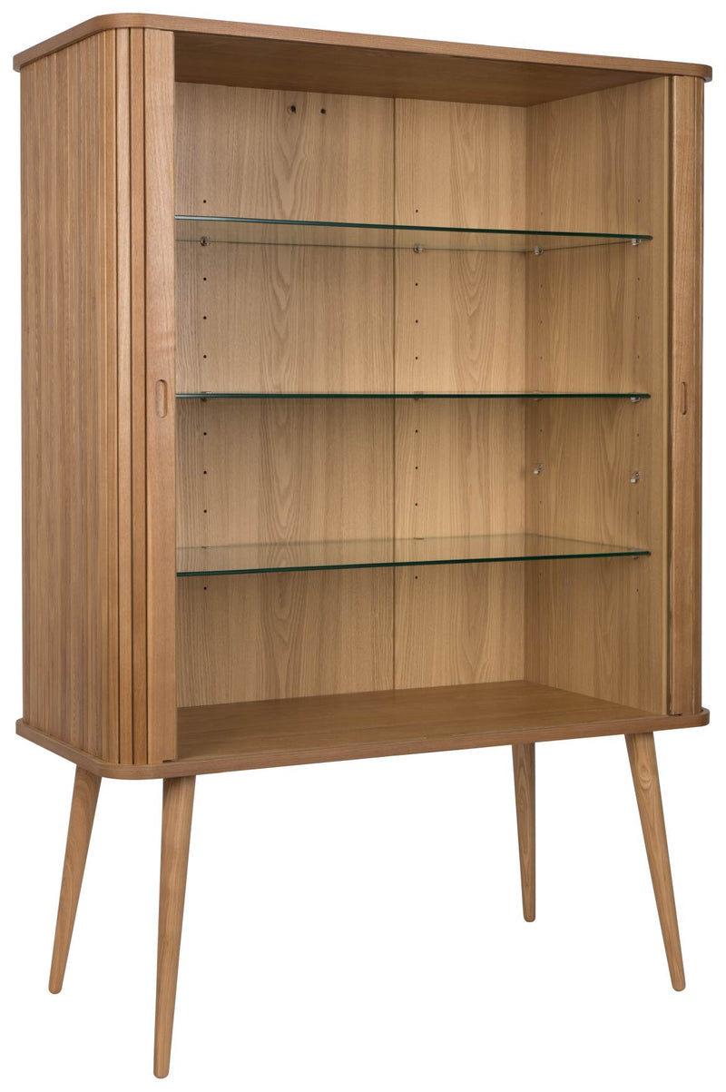Schrank Kommode BARBIER von ZUIVER mit Rollo Schiebetüren