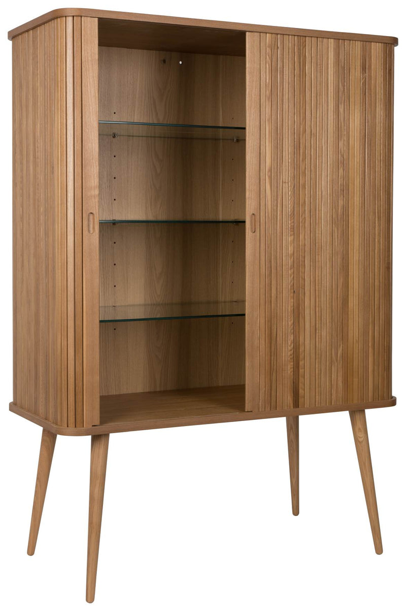 Schrank Kommode BARBIER von ZUIVER mit Rollo Schiebetüren