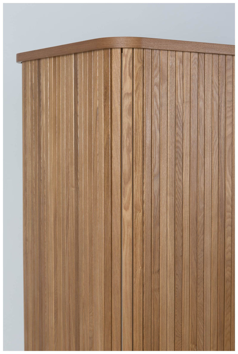 Schrank Kommode BARBIER von ZUIVER mit Rollo Schiebetüren