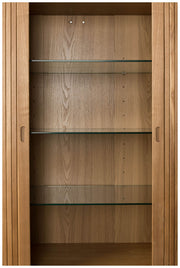Schrank Kommode BARBIER von ZUIVER mit Rollo Schiebetüren